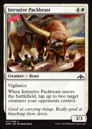 Intrusive Packbeast | Guilds of Ravnica