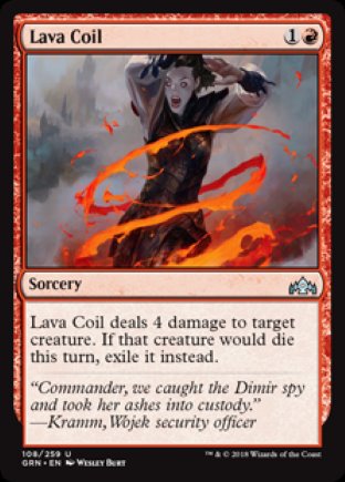 Lava Coil | Guilds of Ravnica