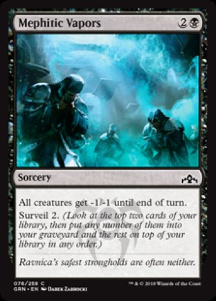 Mephitic Vapors | Guilds of Ravnica