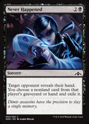 Never Happened | Guilds of Ravnica