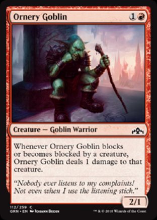 Ornery Goblin | Guilds of Ravnica