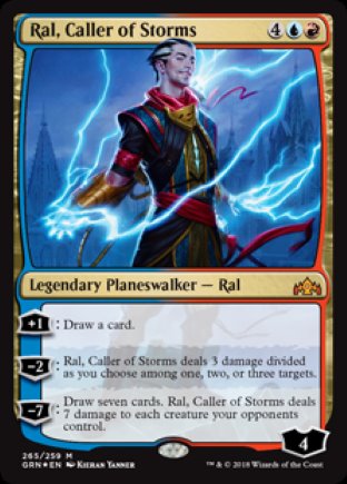 Ral, Caller of Storms | Guilds of Ravnica