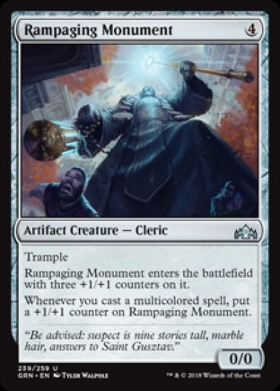 Rampaging Monument | Guilds of Ravnica