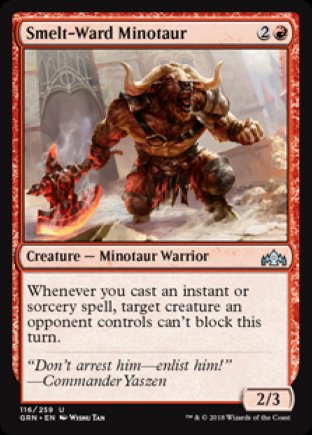 Smelt-Ward Minotaur | Guilds of Ravnica