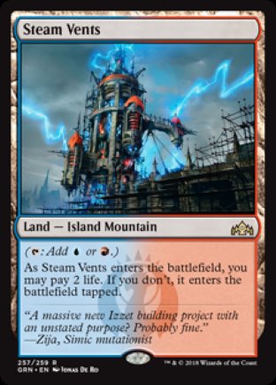 Steam Vents | Guilds of Ravnica