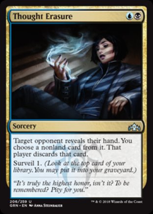 Thought Erasure | Guilds of Ravnica