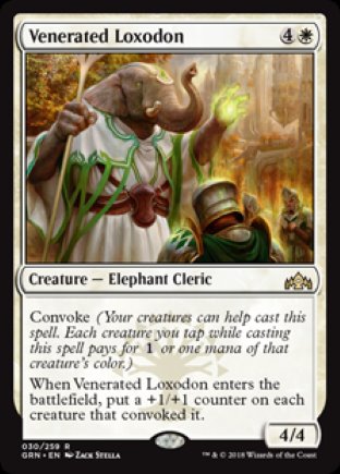 Venerated Loxodon | Guilds of Ravnica