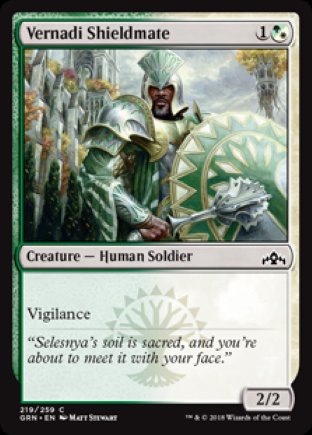 Vernadi Shieldmate | Guilds of Ravnica