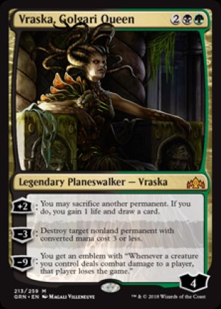 Vraska, Golgari Queen | Guilds of Ravnica