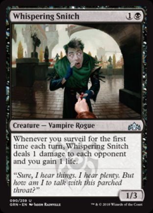 Whispering Snitch | Guilds of Ravnica