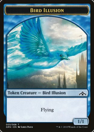 Bird Illusion token | Guilds of Ravnica