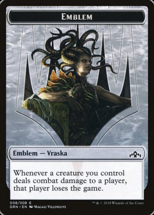 Vraska, Golgari Queen emblem | Guilds of Ravnica