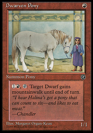 Dwarven Pony | Homelands