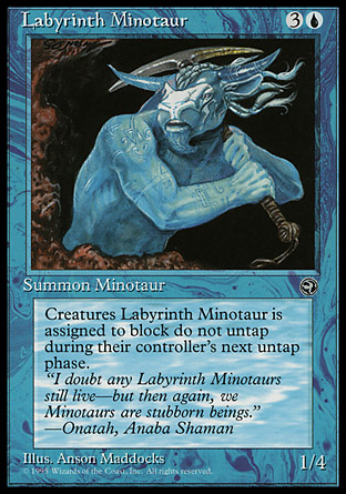 Labyrinth Minotaur | Homelands