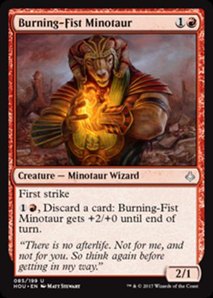 Burning-Fist Minotaur | Hour of Devastation