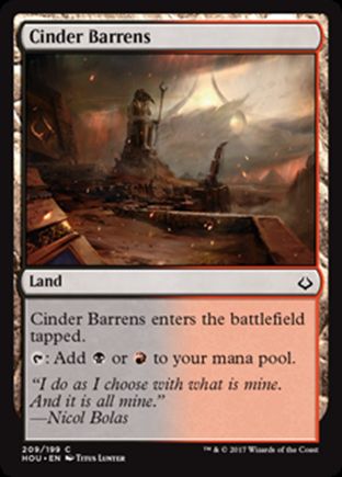 Cinder Barrens | Hour of Devastation