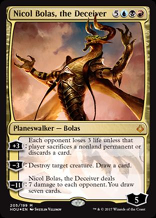 Nicol Bolas, the Deceiver | Hour of Devastation