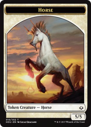 Horse token | Hour of Devastation