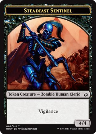 Steadfast Sentinel token | Hour of Devastation