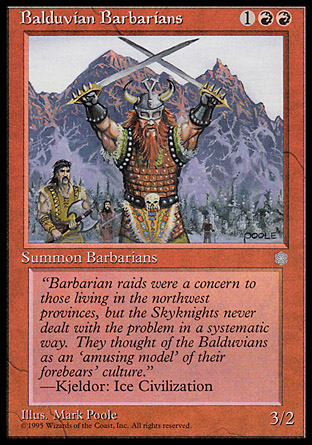 Balduvian Barbarians | Ice Age
