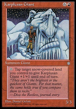 Karplusan Giant | Ice Age
