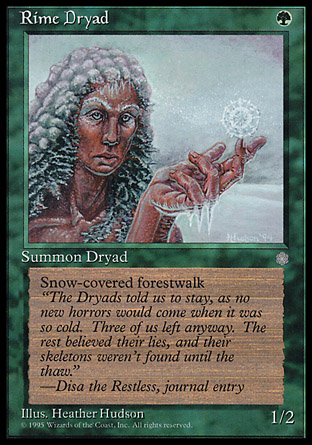 Rime Dryad | Ice Age