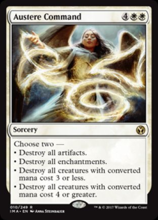 Austere Command | Iconic Masters