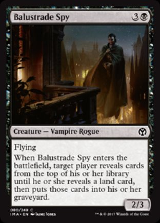 Balustrade Spy | Iconic Masters