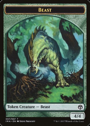Beast token | Iconic Masters
