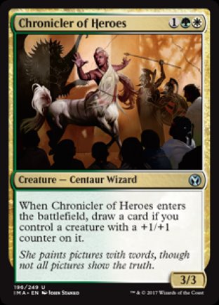 Chronicler of Heroes | Iconic Masters