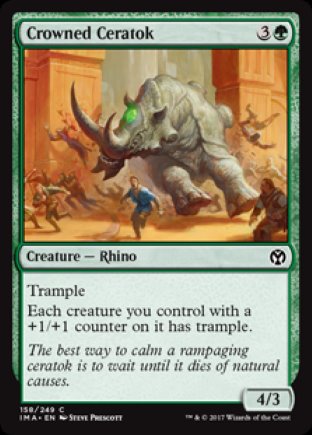 Crowned Ceratok | Iconic Masters