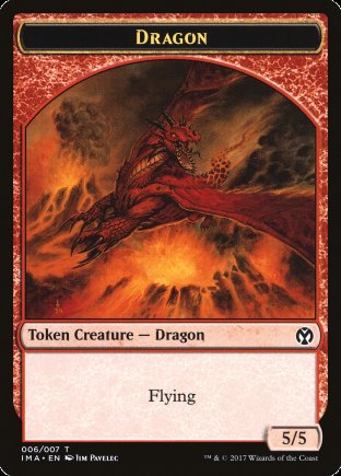 Dragon token | Iconic Masters