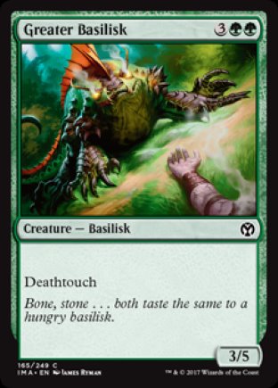 Greater Basilisk | Iconic Masters