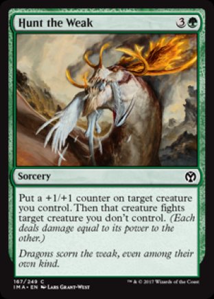 Hunt the Weak | Iconic Masters