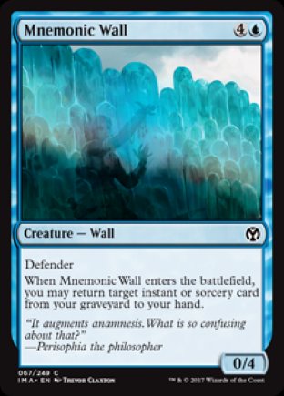 Mnemonic Wall | Iconic Masters