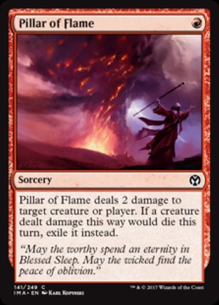 Pillar of Flame | Iconic Masters