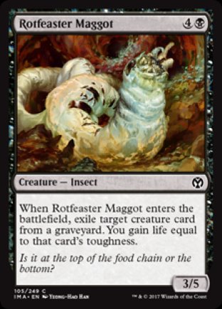 Rotfeaster Maggot | Iconic Masters