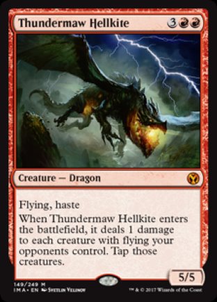 Thundermaw Hellkite | Iconic Masters