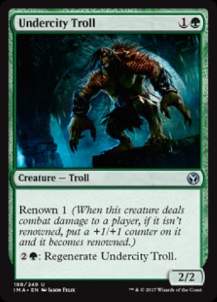 Undercity Troll | Iconic Masters