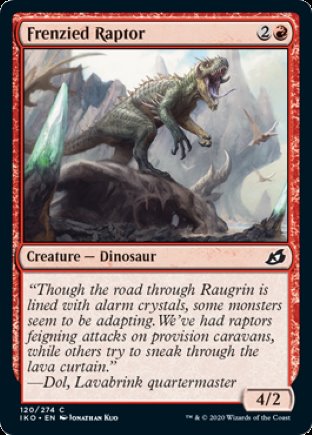 Frenzied Raptor | Ikoria