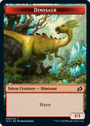 Dinosaur token | Ikoria