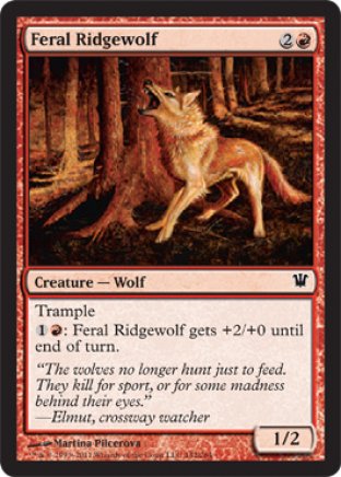 Feral Ridgewolf | Innistrad