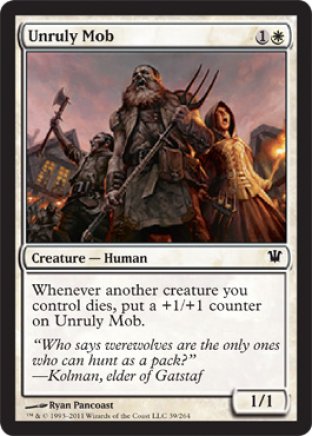 Unruly Mob | Innistrad