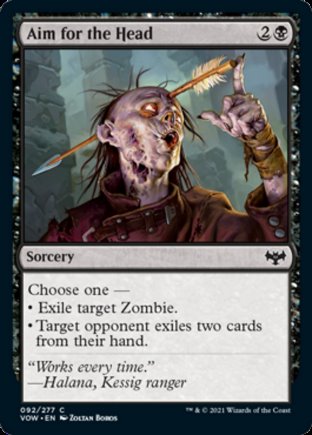 Aim for the Head | Innistrad Crimson Vow