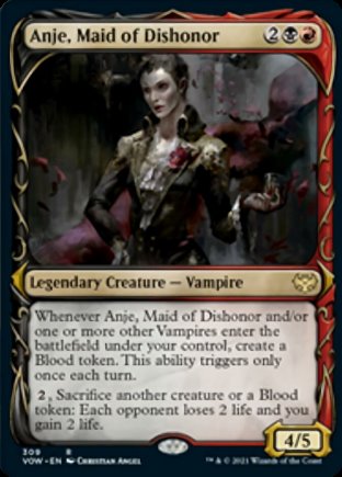 Anje, Maid of Dishonor | Innistrad Crimson Vow