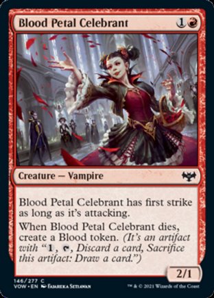 Blood Petal Celebrant | Innistrad Crimson Vow