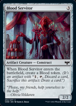 Blood Servitor | Innistrad Crimson Vow