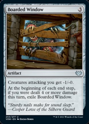 Boarded Window | Innistrad Crimson Vow