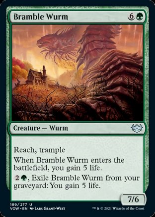 Bramble Wurm | Innistrad Crimson Vow
