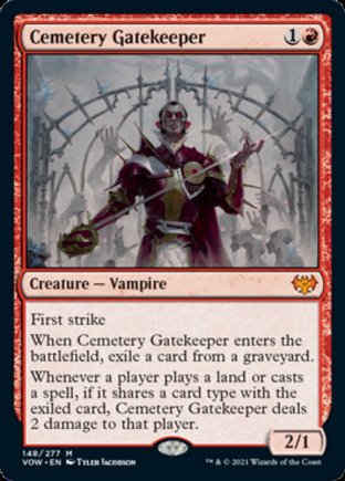 Cemetery Gatekeeper | Innistrad Crimson Vow